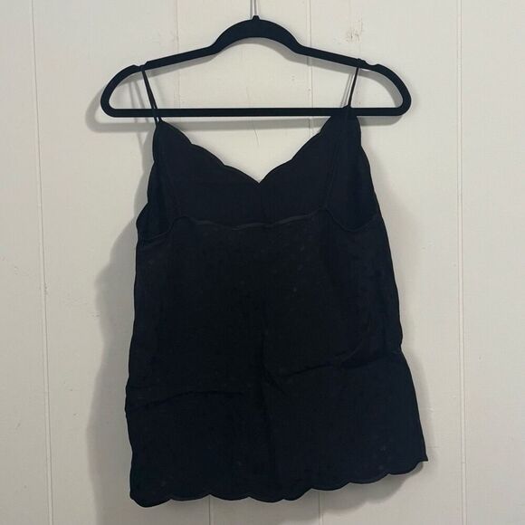 Express Black Polka‎ Dot Dressy Cami Blouse Tank NWT Large - Picture 5 of 6